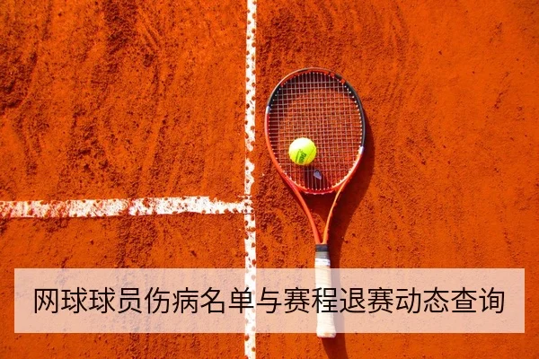 网球球员伤病名单与赛程退赛动态查询